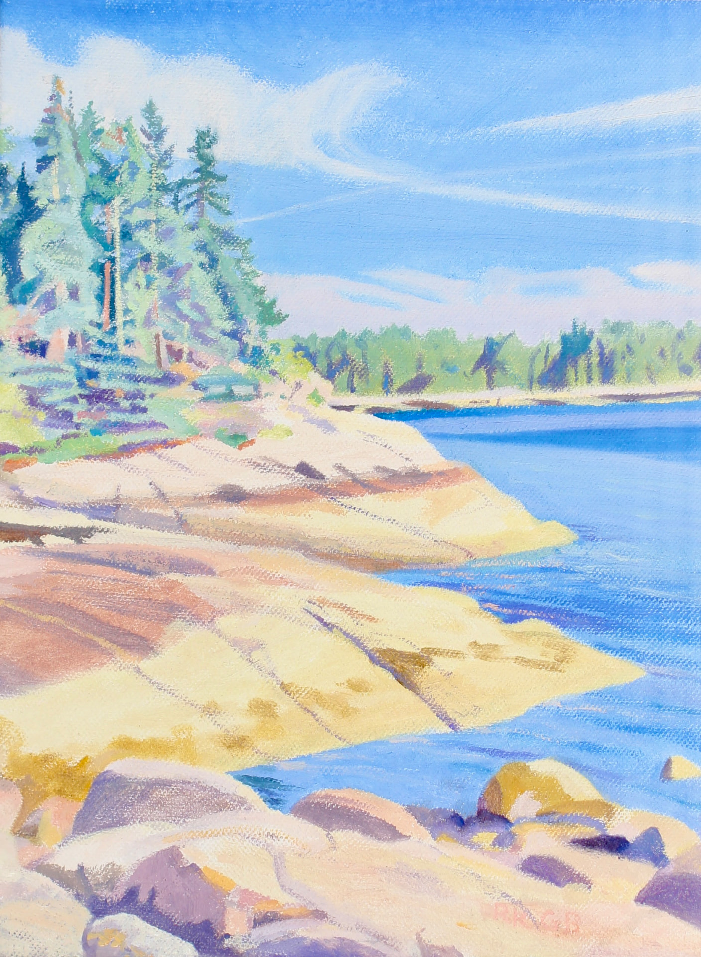 Rocky Coast, Low Tide
